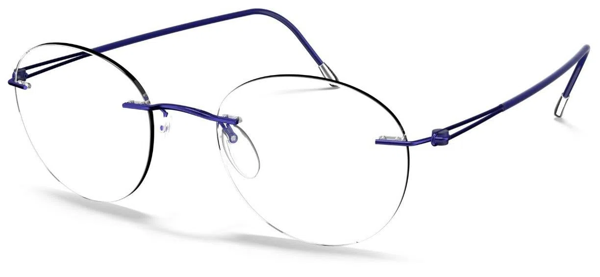 Silhouette Lite Spirit Demo Rimless 5569 Eyeglasses - view 2